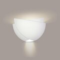 A19 Lighting Ceylon Wall Sconce, Bisque 601-1LEDE26